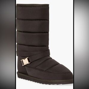 NWT JUSTFAB Boots Black Size 8